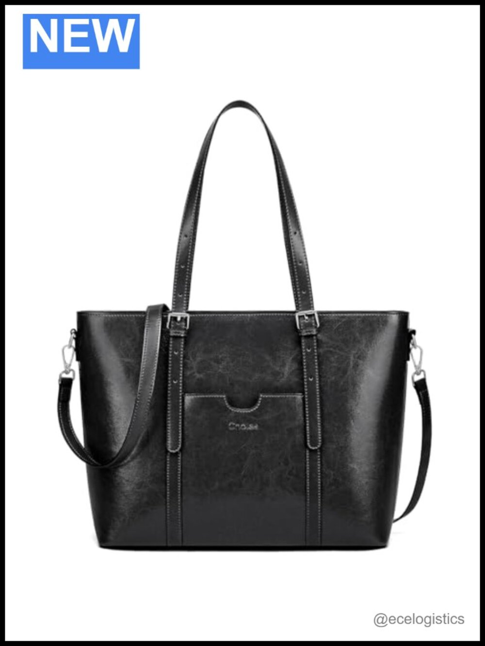 Genuine Leather Satchel Handbag Women Tote Crossbody Purse
